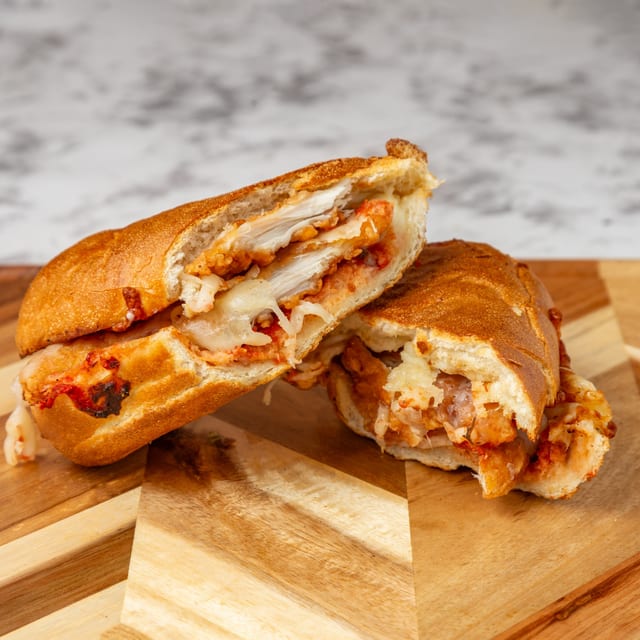 Chicken Parmesan Hoagie.