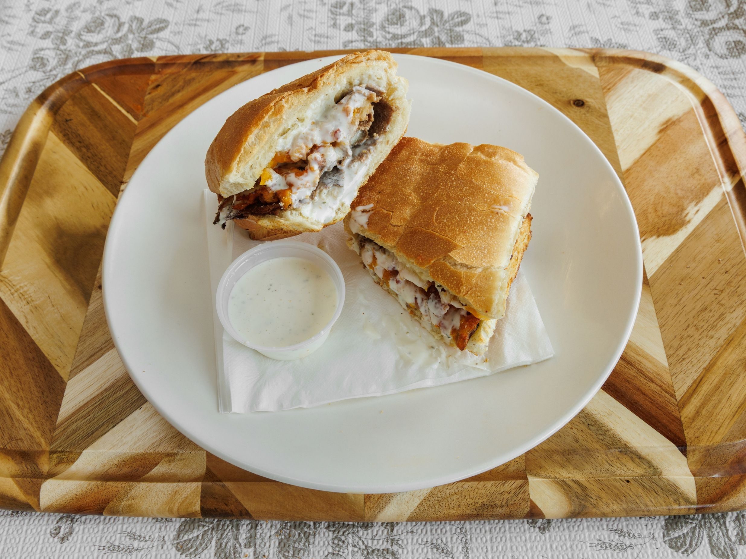 Steak, Bacon & Cheddar Ranch.