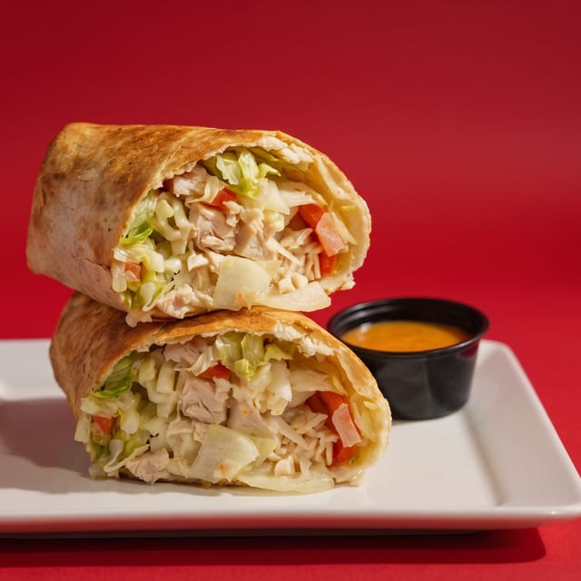 Chicken Caesar Wrap.