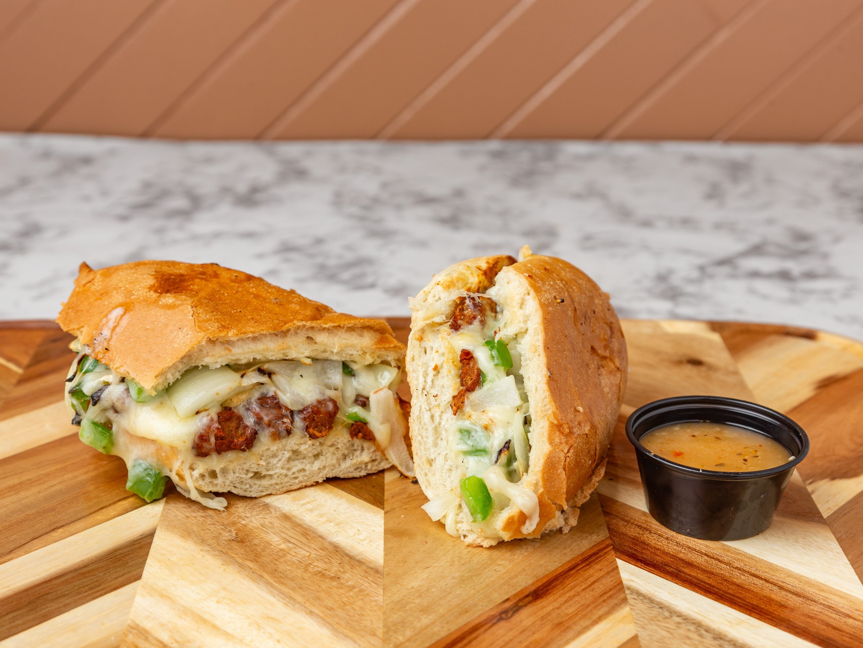Steak Hoagie.