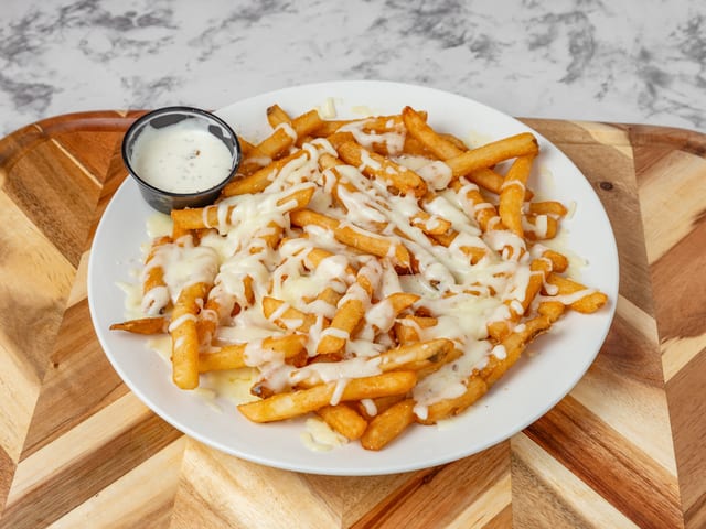 Fresh-Cut French Fries with Cheese.