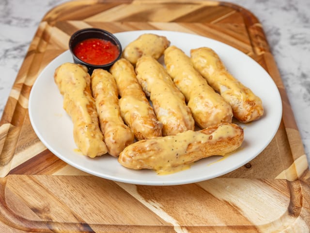 Garlic Parmesan Breadsticks.
