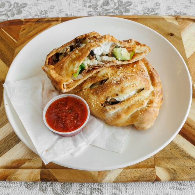 Steak Calzone.