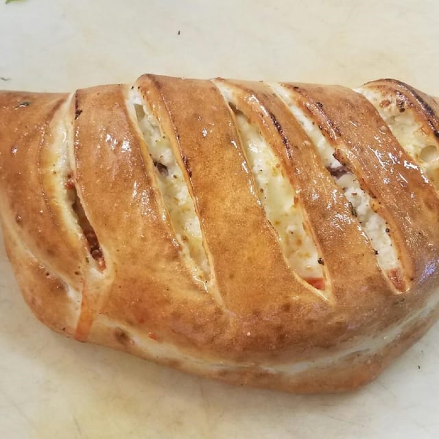 Buffalo Chicken Calzone.